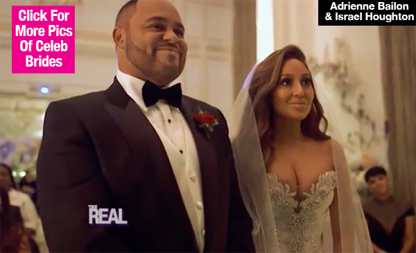 adrienne bailon wedding dress