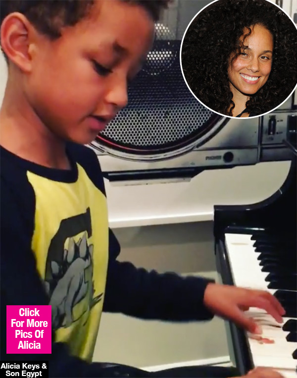 Alicia Keys Son First Song