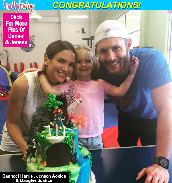 Danneel Harris Jensen Ackles Twins Born