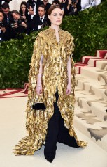 Evan Rachel Wood attends The Metropolitan Museum of Art's Costume Institute benefit gala celebrating the opening of the Heavenly Bodies: Fashion and the Catholic Imagination exhibition on Monday, May 7, 2018, in New York. (Photo by Charles Sykes/Invision/AP)