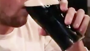Niall Horan Chugs Beer