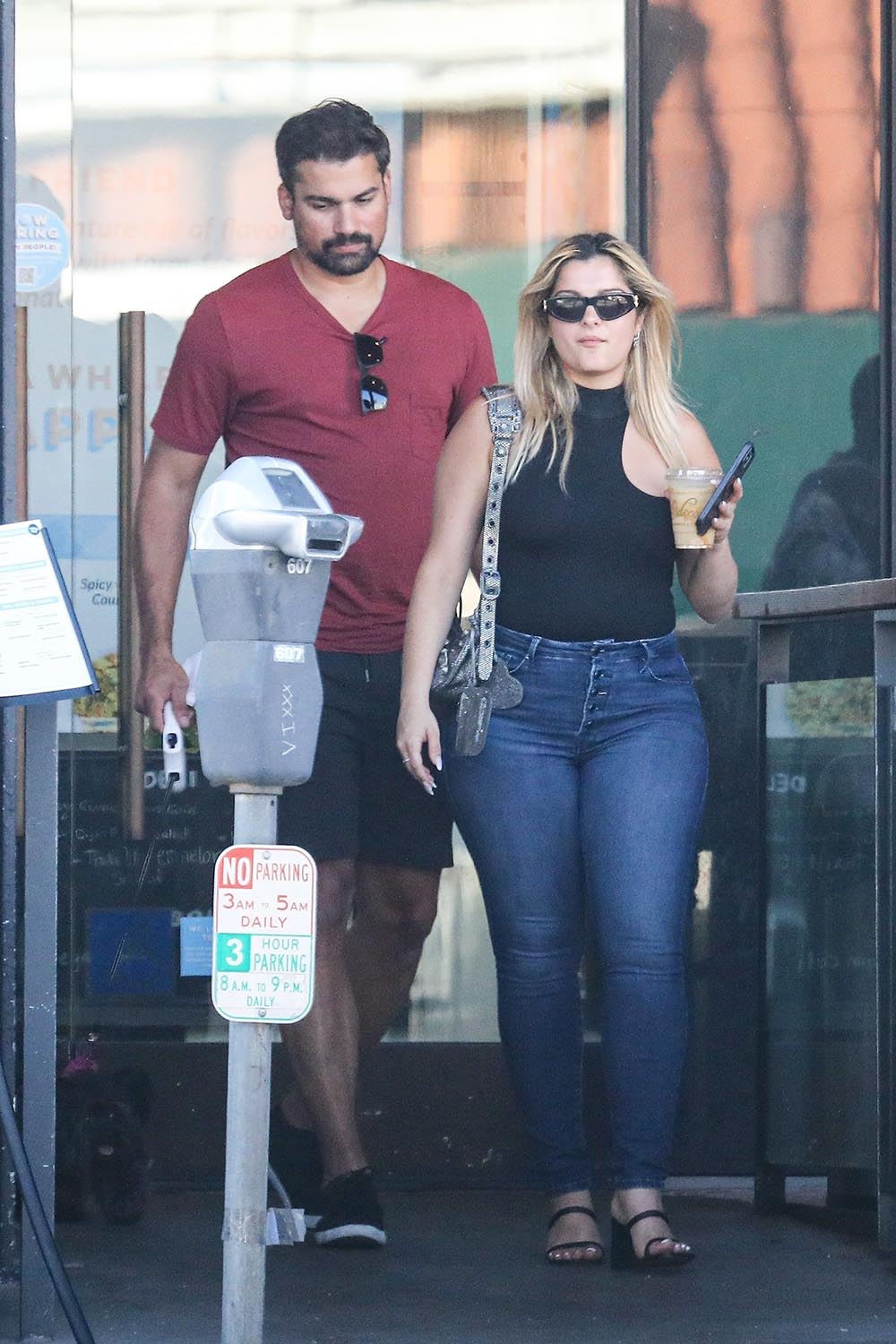 Santa Monica, CA  - *EXCLUSIVE*  - Popstar Bebe Rexha and boyfriend Keyan Safyari couple up on Monday afternoon for a lunch date at Hillstone in Santa Monica followed by a sweet treat at Sidecar Donuts.

Pictured: Bebe Rexha, Keyan Safyari

BACKGRID USA 22 AUGUST 2022 

BYLINE MUST READ: SPOT / BACKGRID

USA: +1 310 798 9111 / usasales@backgrid.com

UK: +44 208 344 2007 / uksales@backgrid.com

*UK Clients - Pictures Containing Children
Please Pixelate Face Prior To Publication*