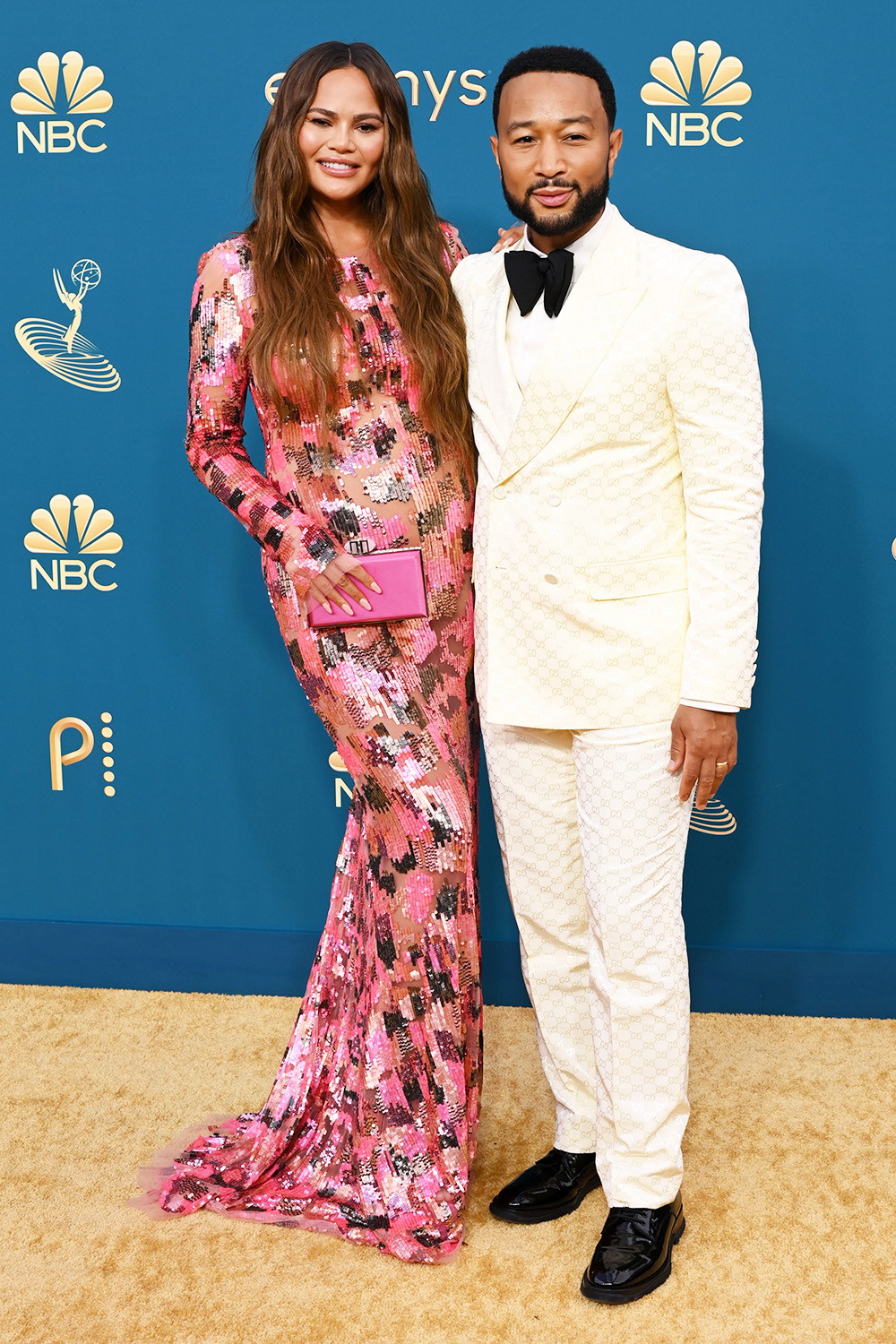 Chrissy Teigen and John Legend
74th Primetime Emmy Awards, Arrivals, Microsoft Theater, Los Angeles, USA - 12 Sep 2022