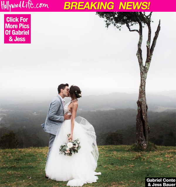 Jess Bauer Gabriel Conte Married