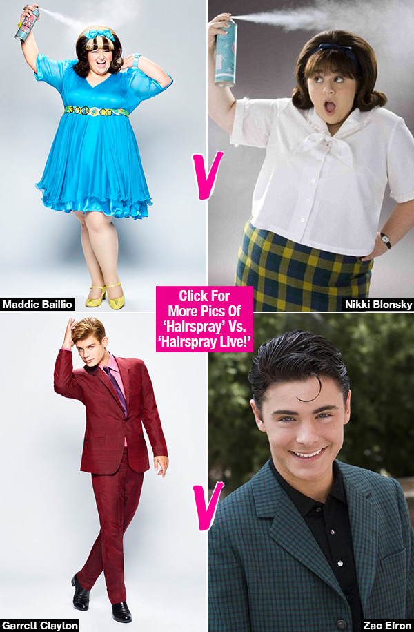 Hairspray Live Vs Movie Cast