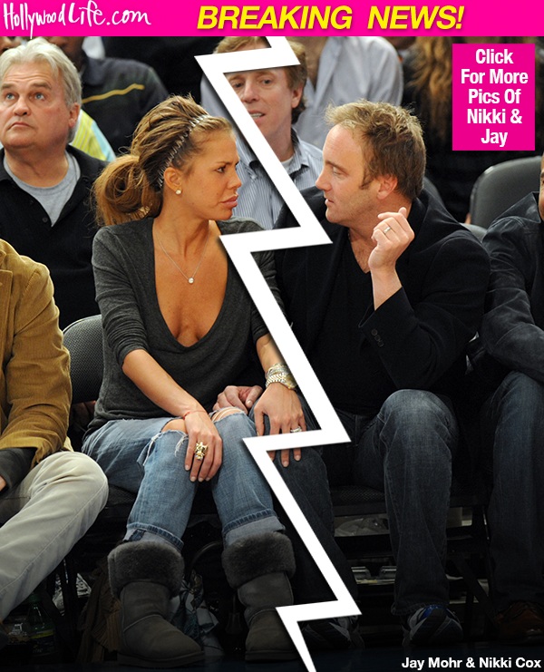 Jay Mohr Nikki Cox Divorce