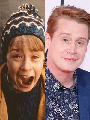 Macaulay Culkin then and now