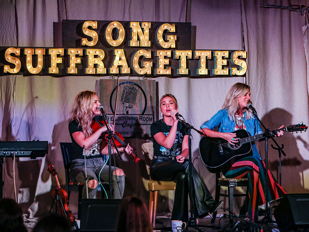 Runaway June in concert, The Listening Room Cafe, Nashville, Tennessee, USA - 24 Aug 2020