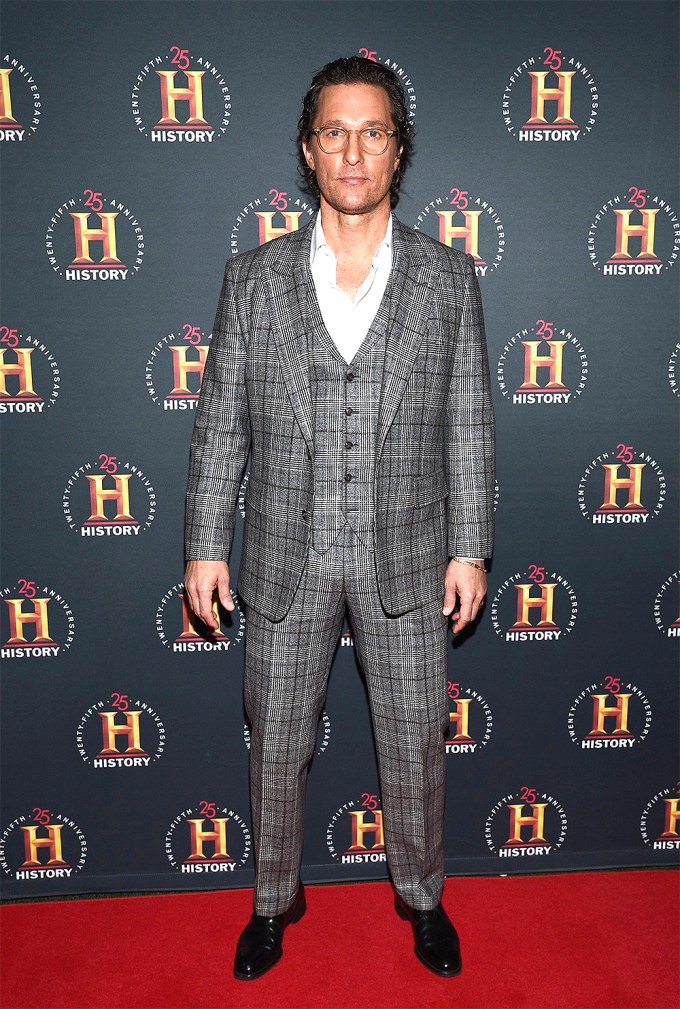 Matthew McConaughey at the HISTORYTalks: Leadership and Legacy, New York