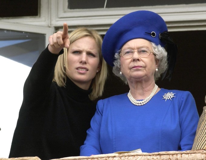 Queen Elizabeth II & Zara Tindall