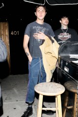 West Hollywood, CA  - A newly single Anwar Hadid enjoys a night out with the guys at The Nice Guy in West Hollywood. A mystery woman is seen out with Anwar and friends amid his recent split from Dua Lipa.

Pictured: Anwar Hadid

BACKGRID USA 15 JANUARY 2022 

BYLINE MUST READ: NGRE / BACKGRID

USA: +1 310 798 9111 / usasales@backgrid.com

UK: +44 208 344 2007 / uksales@backgrid.com

*UK Clients - Pictures Containing Children
Please Pixelate Face Prior To Publication*