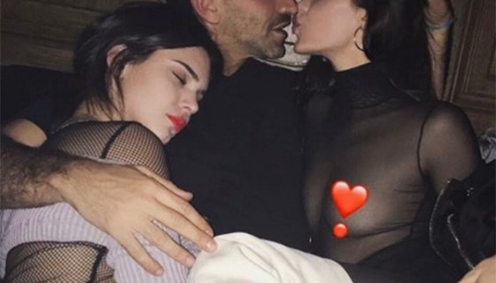 Riccardo Tisci Bella Hadid Kiss