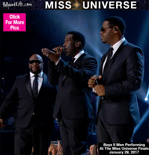 Boyz ll Men Performance Miss Universe