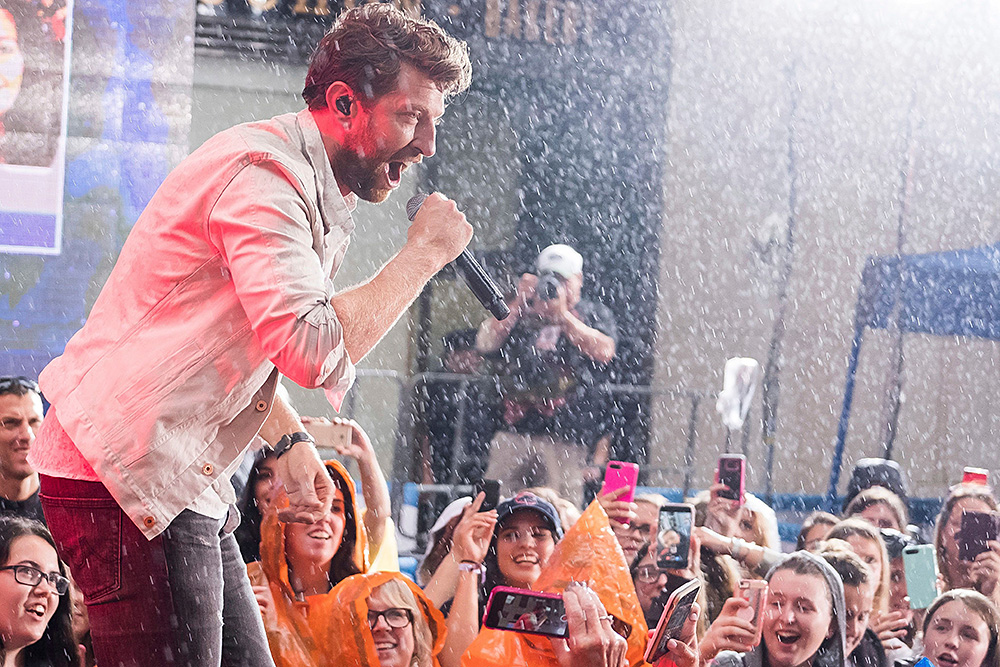 Brett Eldredge Performs on NBC's Today Show, New York, USA - 07 Aug 2017