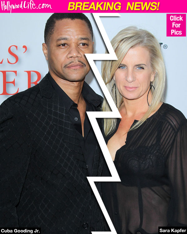Cuba Gooding Jr Sara Kapfer Divorce