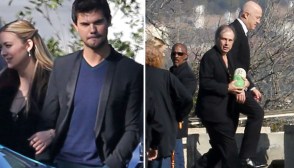 carrie fisher debbie reynolds funeral pics