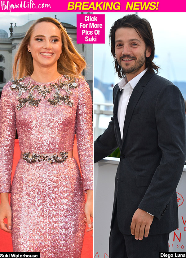 Diego Luna Grabs Suki Waterhouse Butt