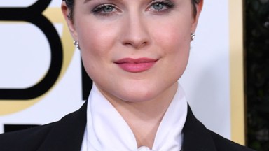 Evan Rachel Wood Golden Globes Hair Makeup