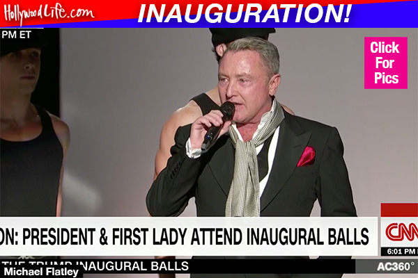 Michael Flatley Lord Of The Dance Performance Inaugural Ball