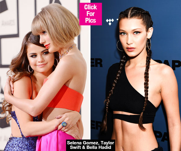 Selena Gomez Bella Hadid Love Triangle