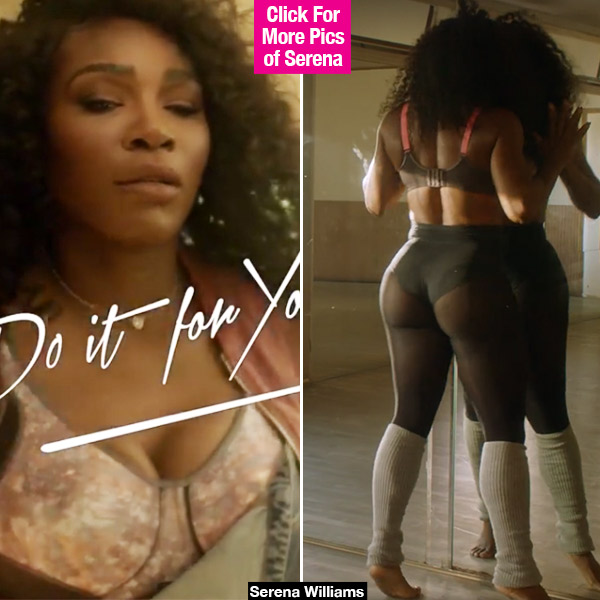 Serena Williams Dancing Underwear Berlei