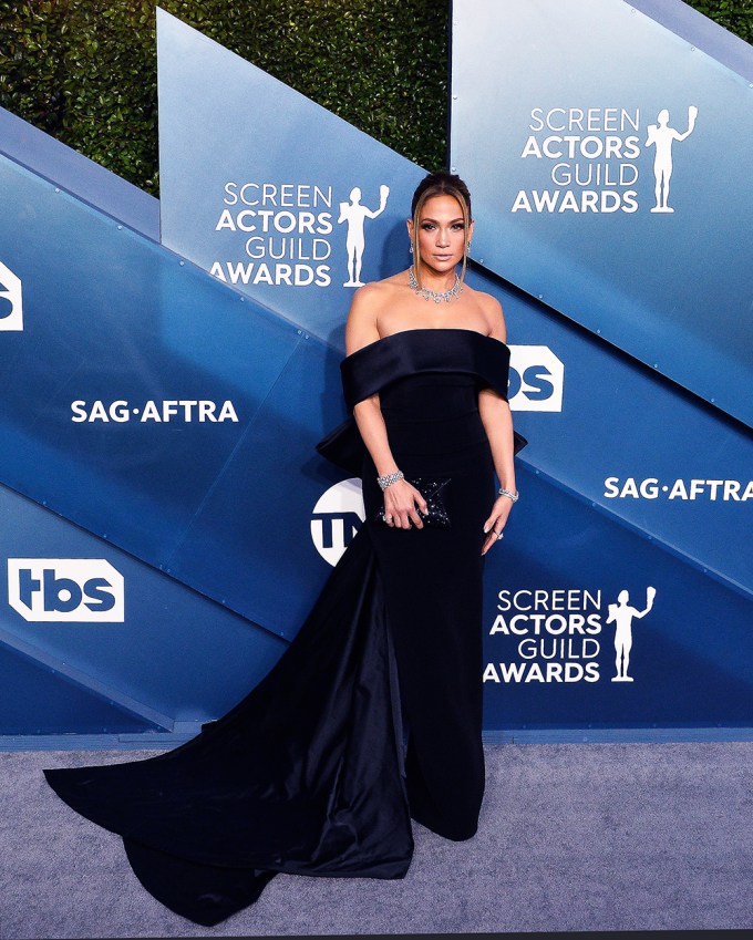 Jennifer Lopez at 2020 SAG Awards