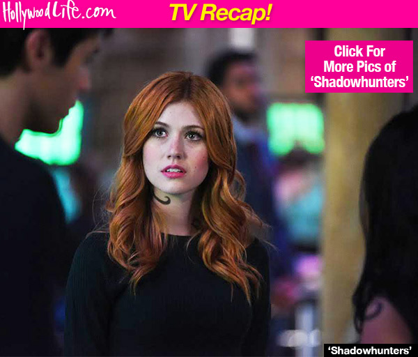 Shadowhunters Clary Jace Reunited