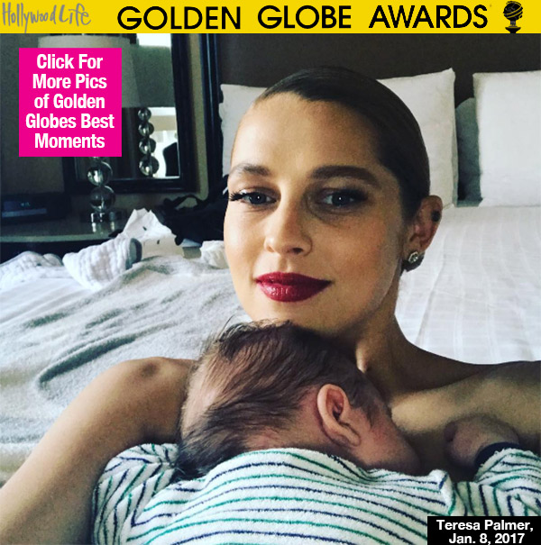 Teresa Palmer Breastfeeding