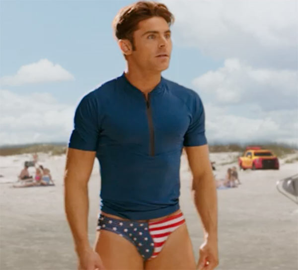 Zac Efron Speedo Baywatch Trailer