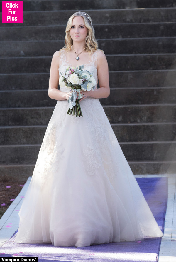 The Vampire Diaries Caroline Wedding Dress