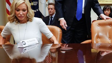 Donald Trump Checking Out Paula White