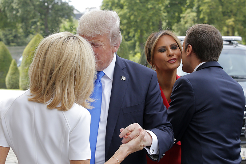 Donald J. Trump's visit to Paris, France - 13 Jul 2017