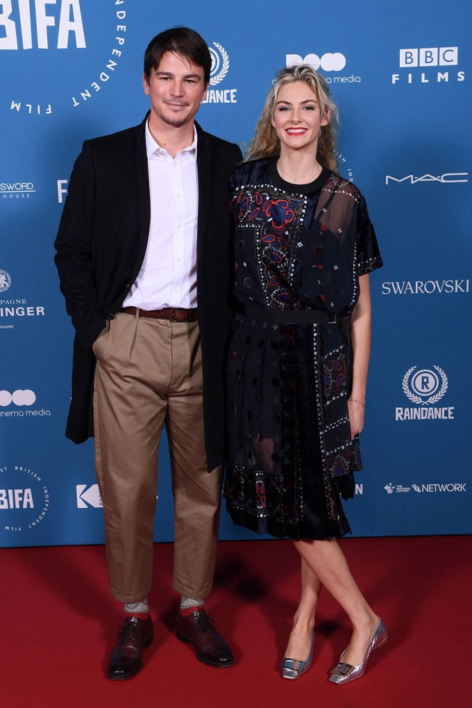 Tamsin Egerton and Josh Hartnett In 2018