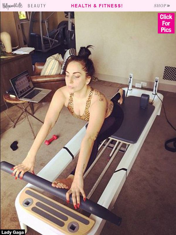 Lady Gaga Workout Super Bowl