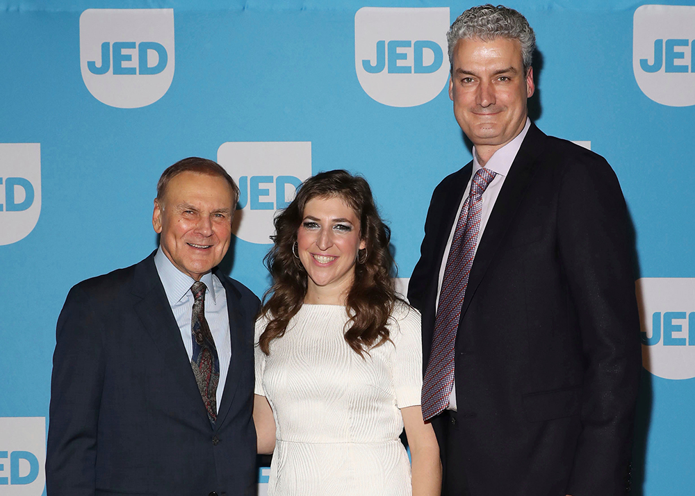 Co-founder of The Jed Foundation, Phil Satow, neuroscientist and actress, Mayim Bialik and executive director and CEO of JED, John MacPhee attend the 2017 JED Gala to support mental health of teenagers and young adults on in New York. JED exists to protect emotional health and prevent suicide for our nation's teens and young adults
JED Gala 2017, New York, USA - 5 Jun 2017