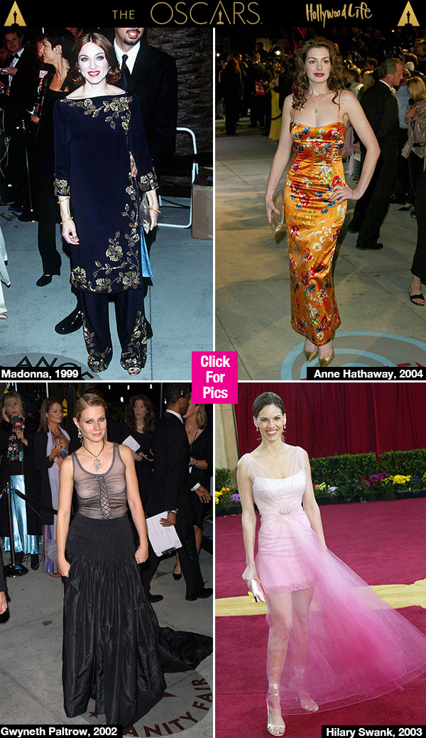 Worst Oscar Dresses Of All Time