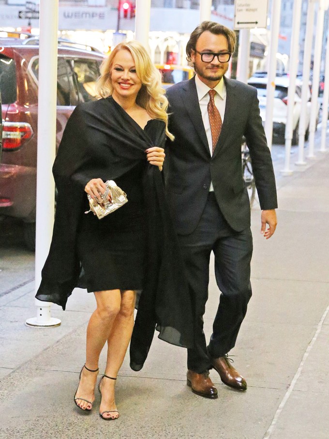 Pamela Anderson & Brandon Lee In NYC