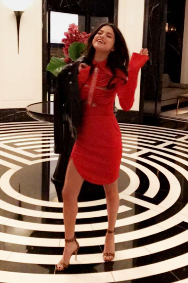 selena-gomez-red-dress-valentines-day