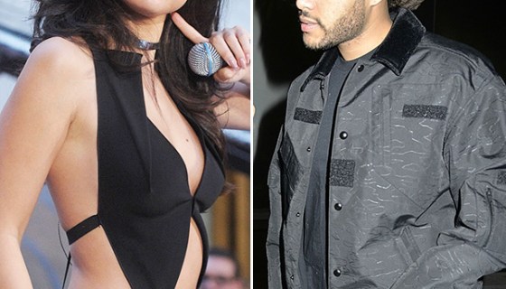 Selena Gomez The Weeknd Hair