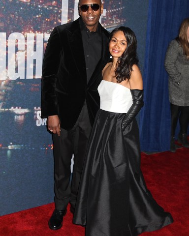 Dave Chappelle and Elaine Chappelle
SNL 40th Anniversary Special, New York, America - 15 Feb 2015