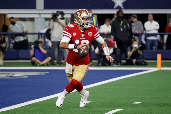 Jimmy Garoppolo On The Field