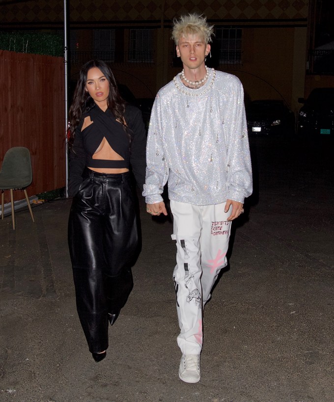 Megan Fox With Machine Gun Kelly