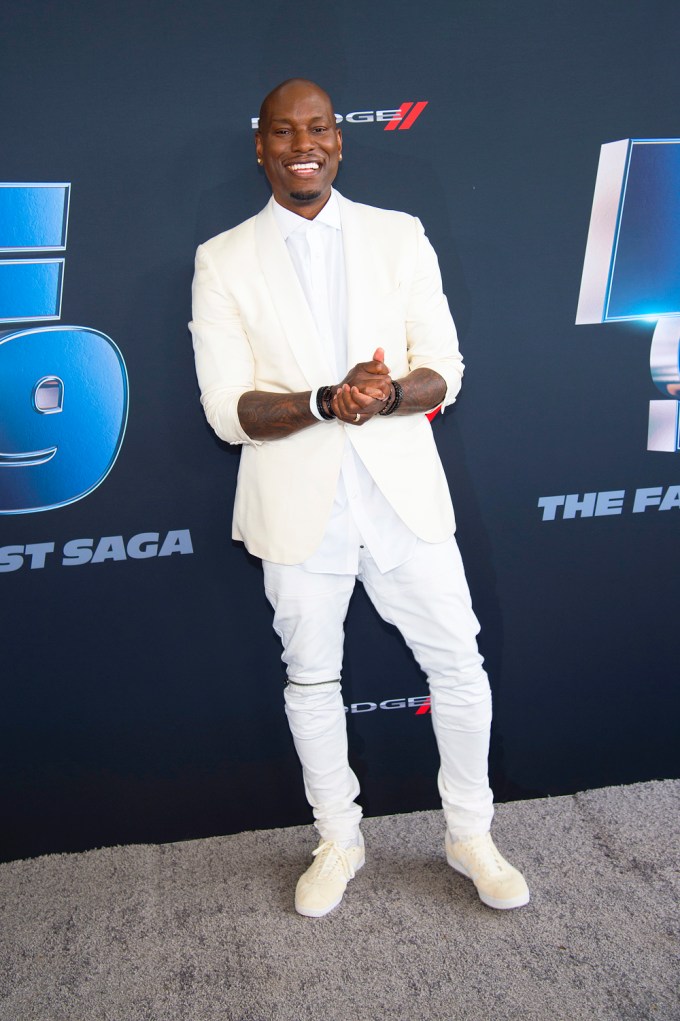 Tyrese Gibson attends a concert in Miami