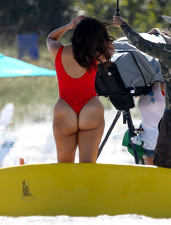 Ashley Graham Beach Photoshoot