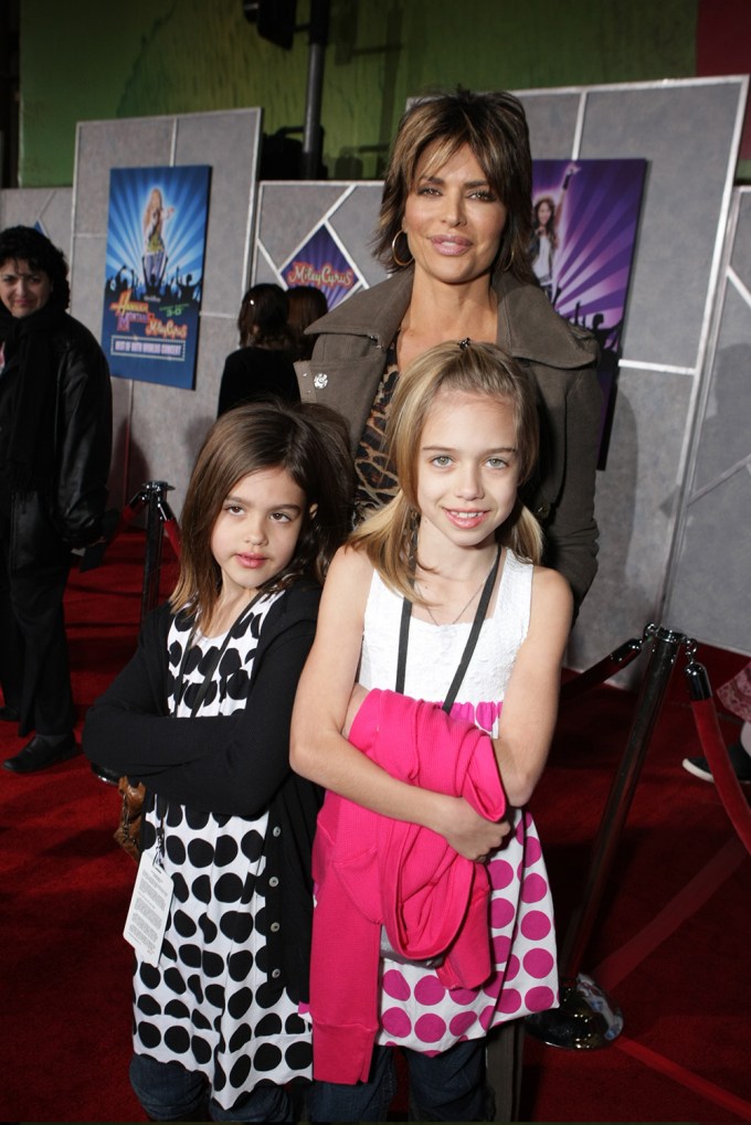 Delilah & Amelia Hamlin at ‘Hannah Montana & Miley Cyrus: Best of Both World Concert’