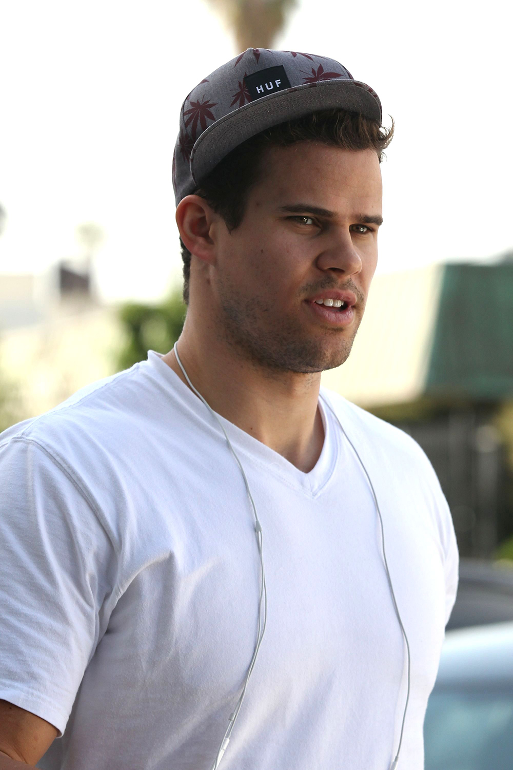 Kris Humphries out and about in Los Angeles, America - 20 Feb 2014