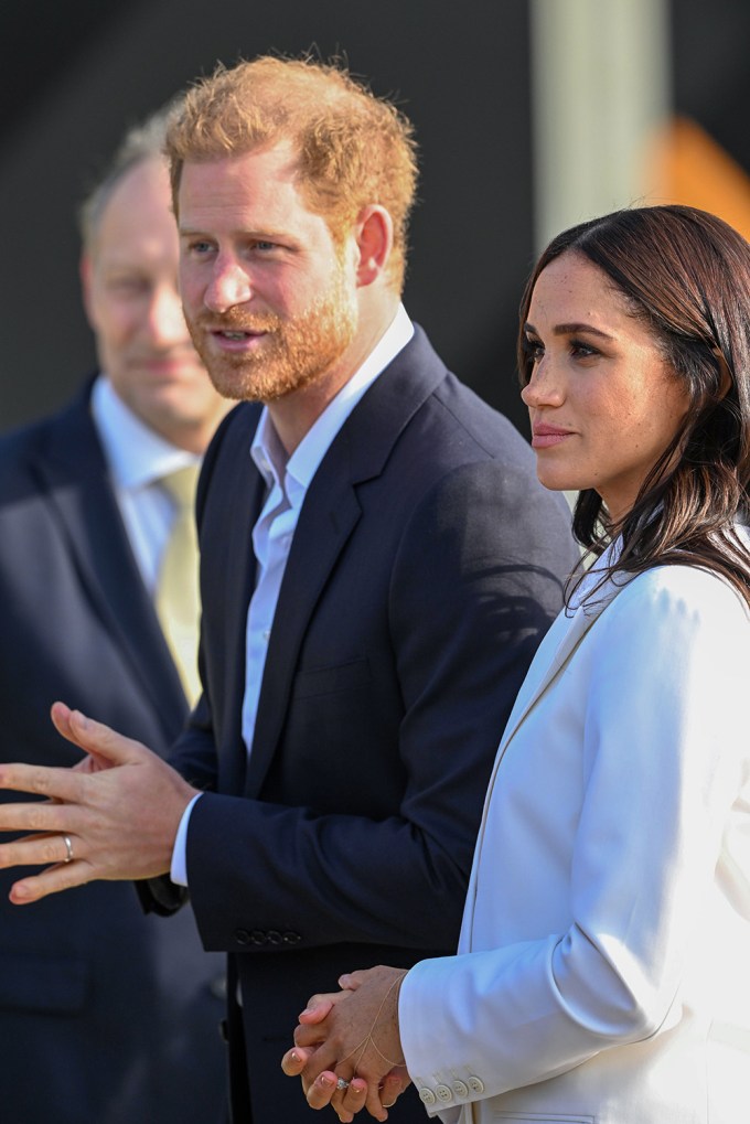 Prince Harry & Meghan Markle Attend Reception At Invictus Games