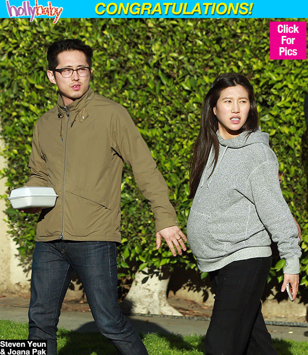 Steven Yeun Joana Pak Baby Born