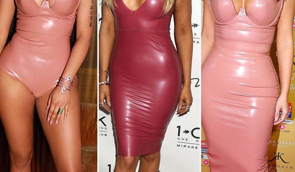 Nicki Minaj Pink Latex Kim Kardashian