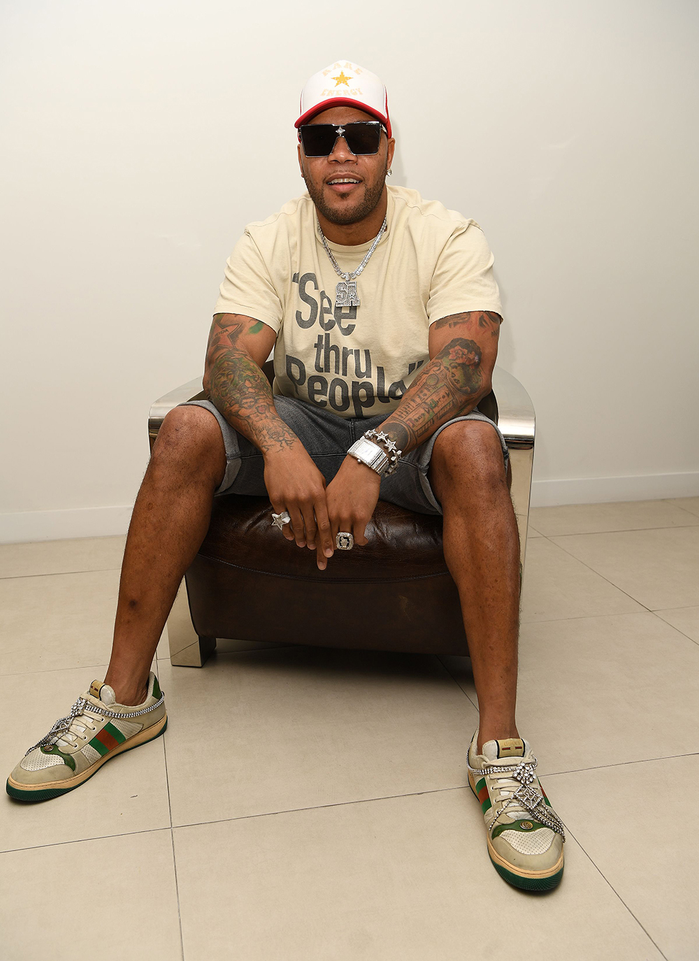 Flo Rida poses for a portrait during Hits Live at radio station Hits 97.3, Fort Lauderdale, Florida, USA - 07 Mar 2023
Flo Rida visits Hits Live at radio station Hits 97.3, Fort Lauderdale, Florida, USA - 07 Mar 2023